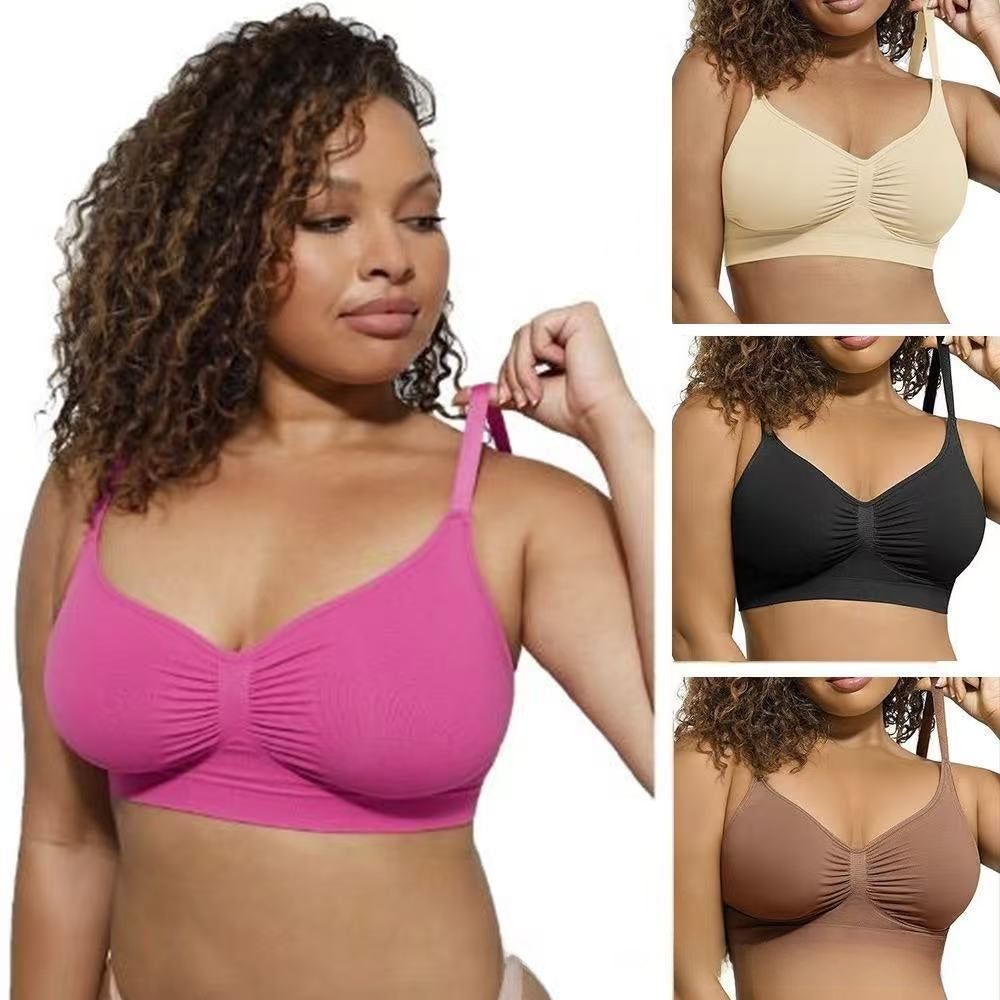 Bras for Women Wireless Bralettes No Underwire Unlined Seamless Everyday Bras